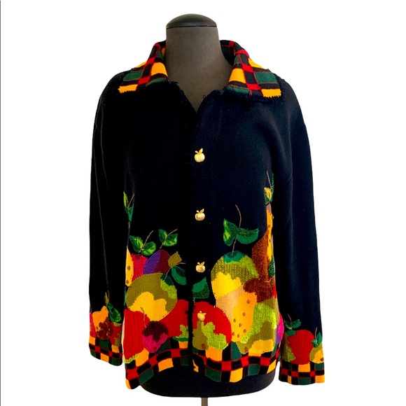 Fabulous beaded sweater! - Picture 1 of 6